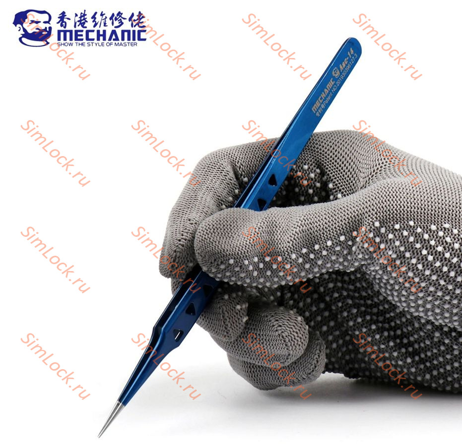 Пинцет Mechanic Aac-14, прямой