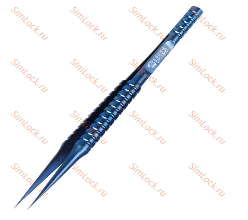 Пинцет Mechanic TI-11, титановый, прямой