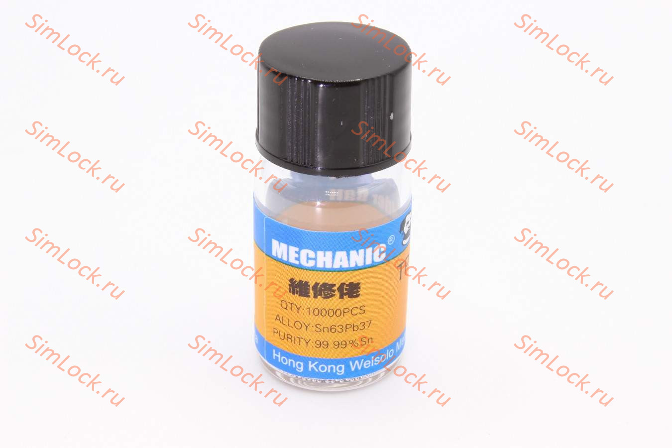 Припой в шариках Mechanic XZ10 (0.5 мм, 10000 шт, 183 C)