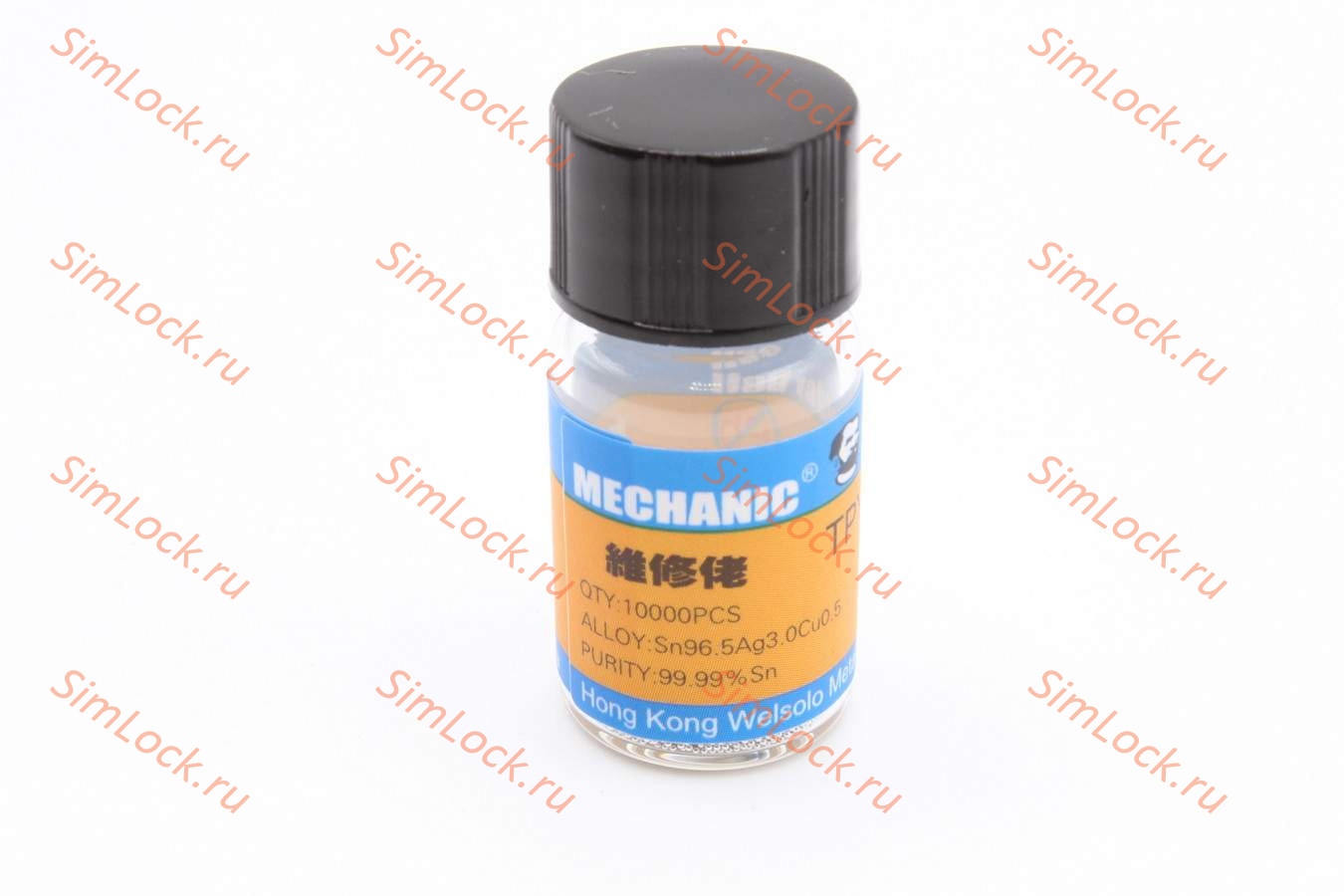 Припой в шариках Mechanic XZW10 (0.4 мм, 10000 шт, 217 C, бессвинцовый)