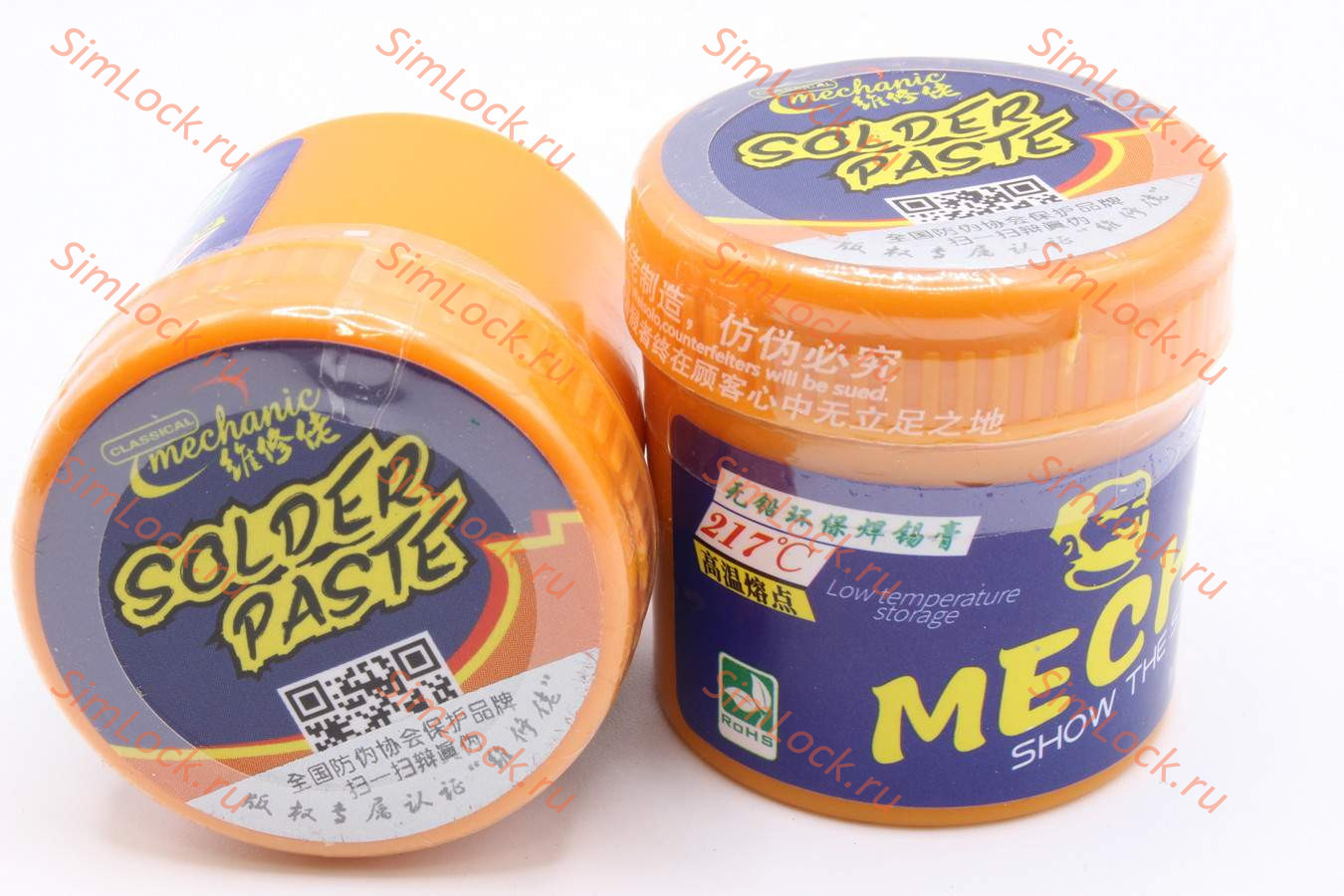 Паяльная паста Mechanic V8S35 (60 г, 217°C)