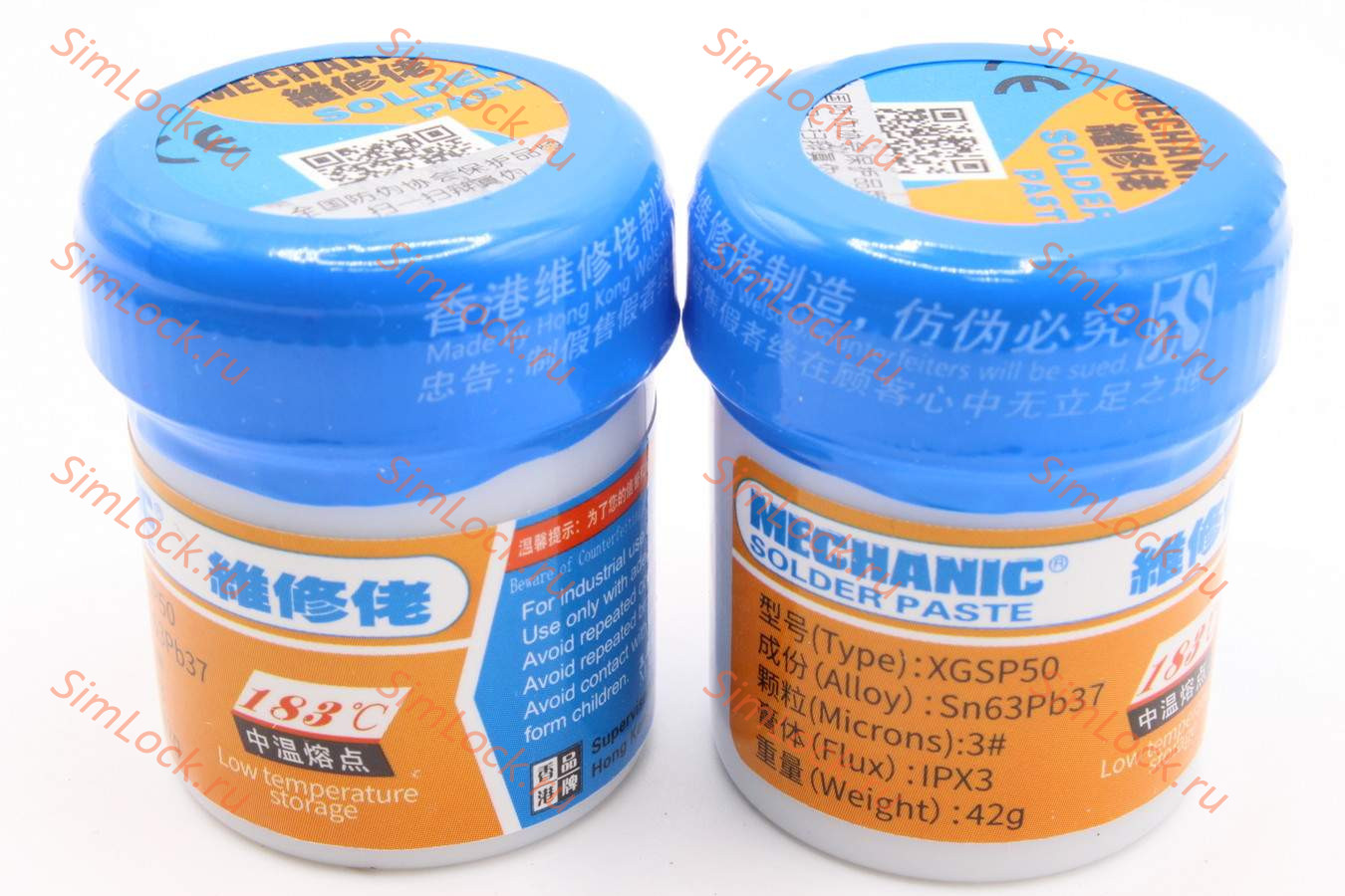 Паяльная паста Mechanic XGSP50 (42 г, 183 С)