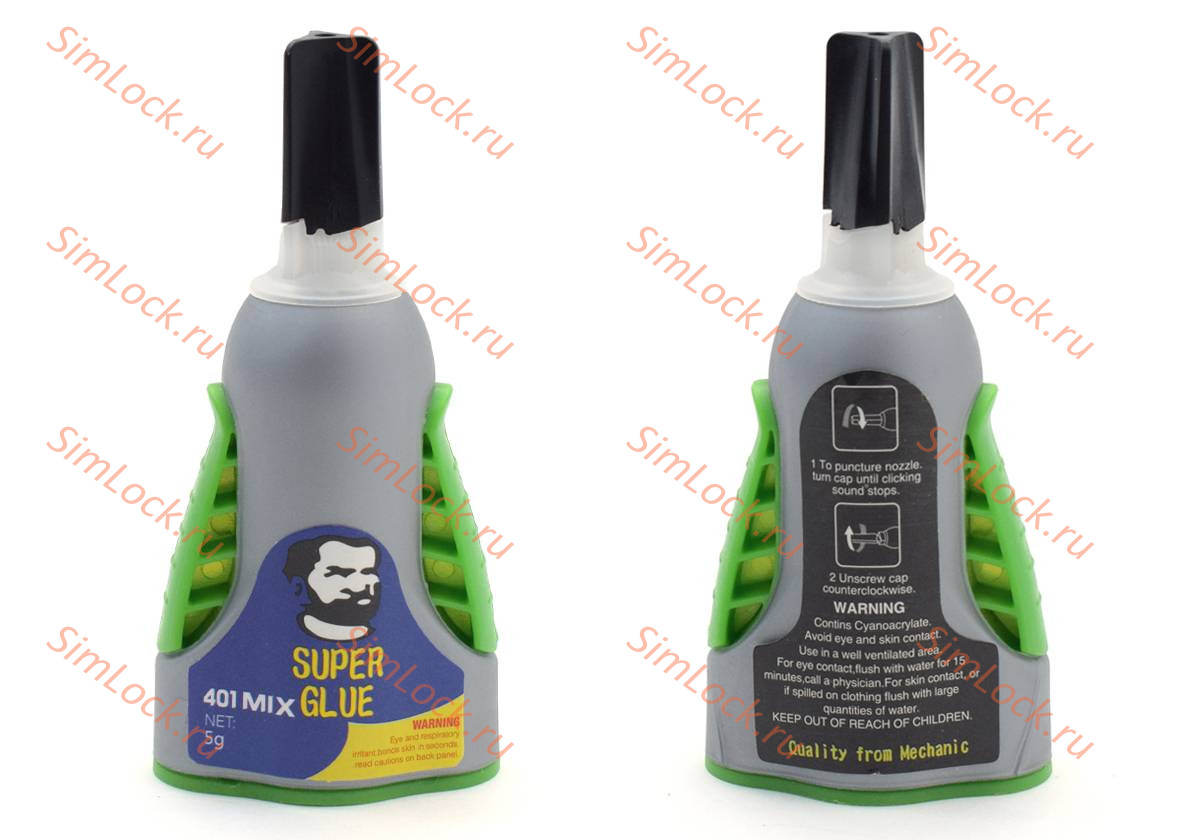 Клей универсальный Mechanic 401MIX, 5г