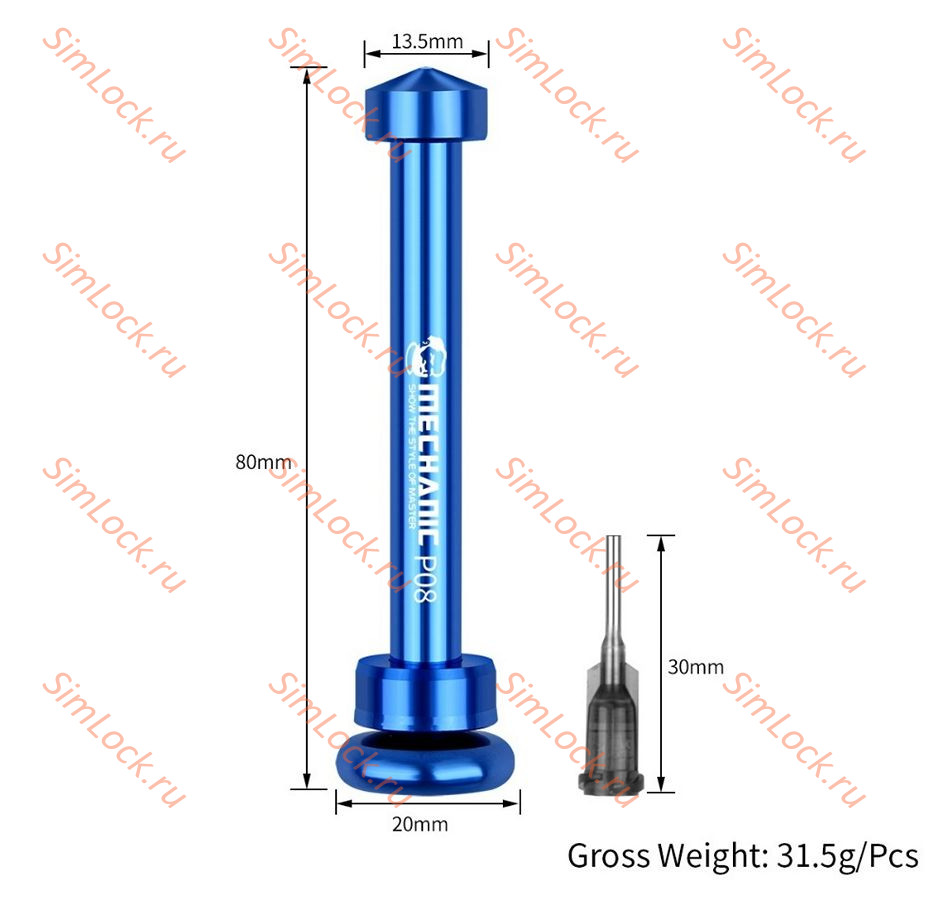 Толкатель для шприца Mechanic P08