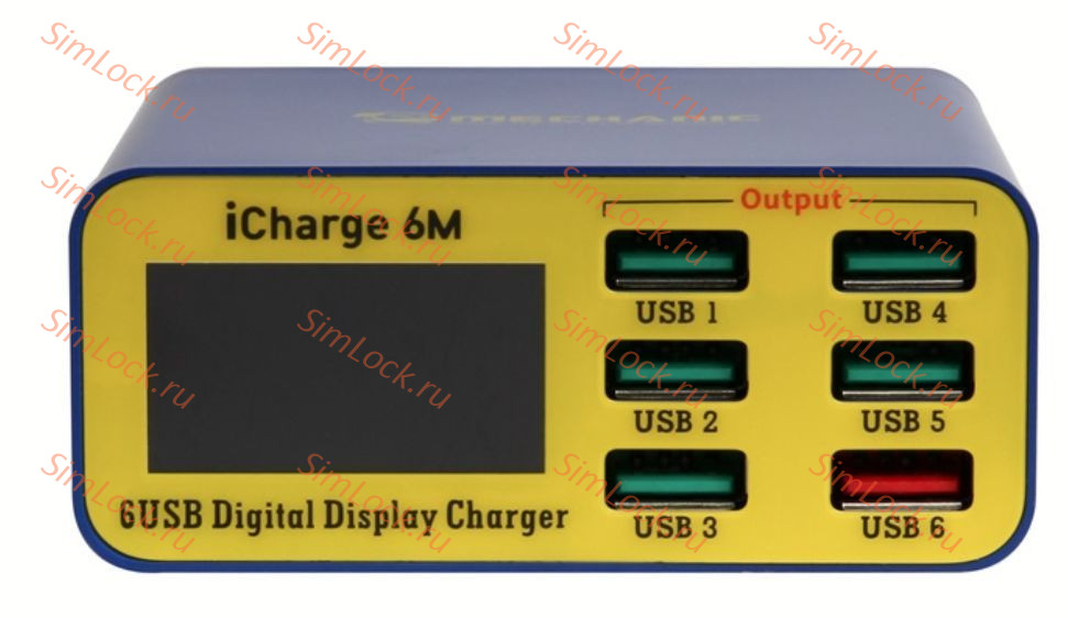 Многопортовая зарядная станция Mechanic iCharger 6M