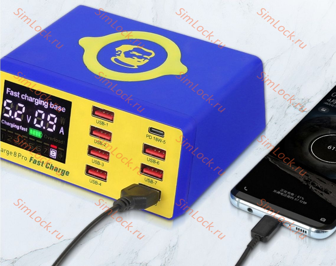 Многопортовая зарядная станция Mechanic iCharger 8 Pro