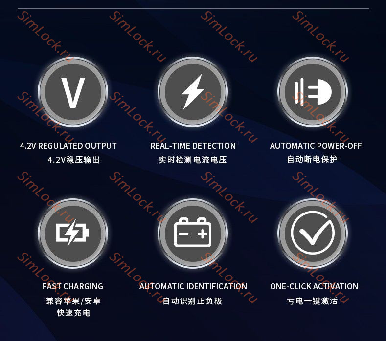 Плата Mechanic BA27 для активации и зарядки аккумуляторов iPhone от 5 до 13 Pro Max и 18 вариантов разъемов для Android