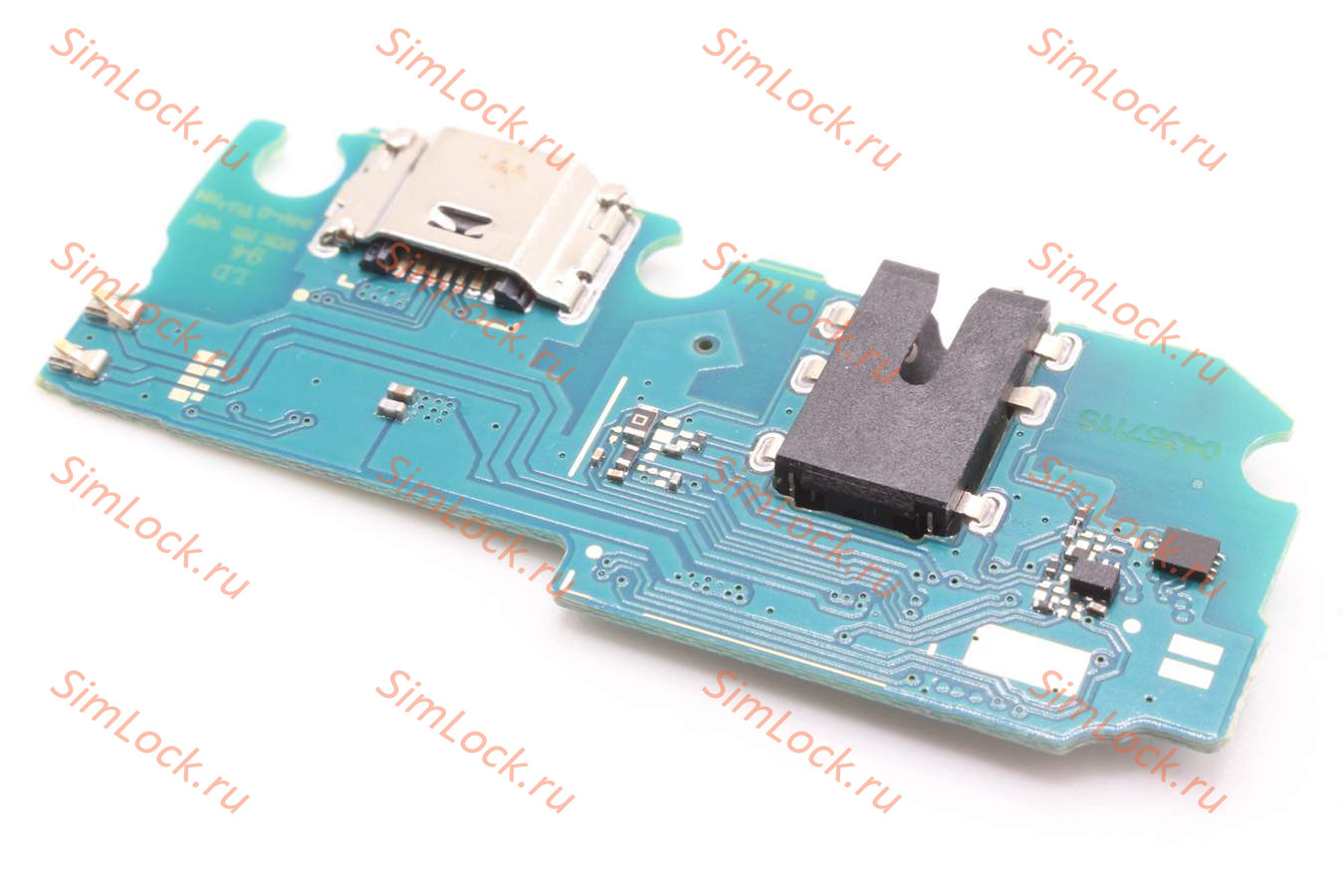 Нижняя плата (шлейф) Samsung A022F, Galaxy A02 с разъемом зарядки, К-3