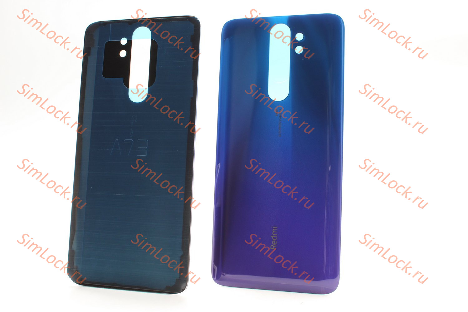 Задняя крышка Xiaomi Redmi Note 8 Pro, синий, К-2