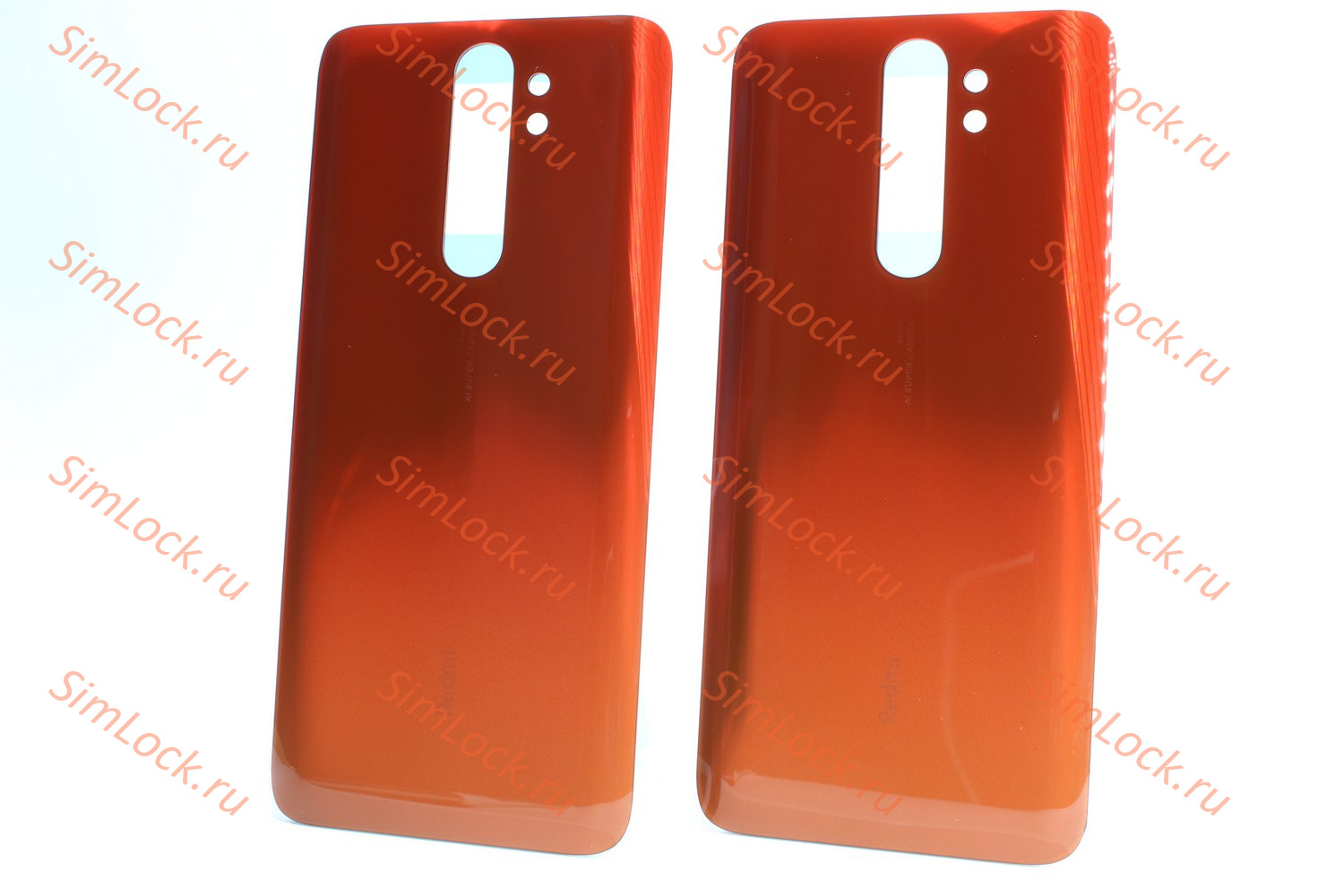 Задняя крышка Xiaomi Redmi Note 8 Pro, красный, К-2