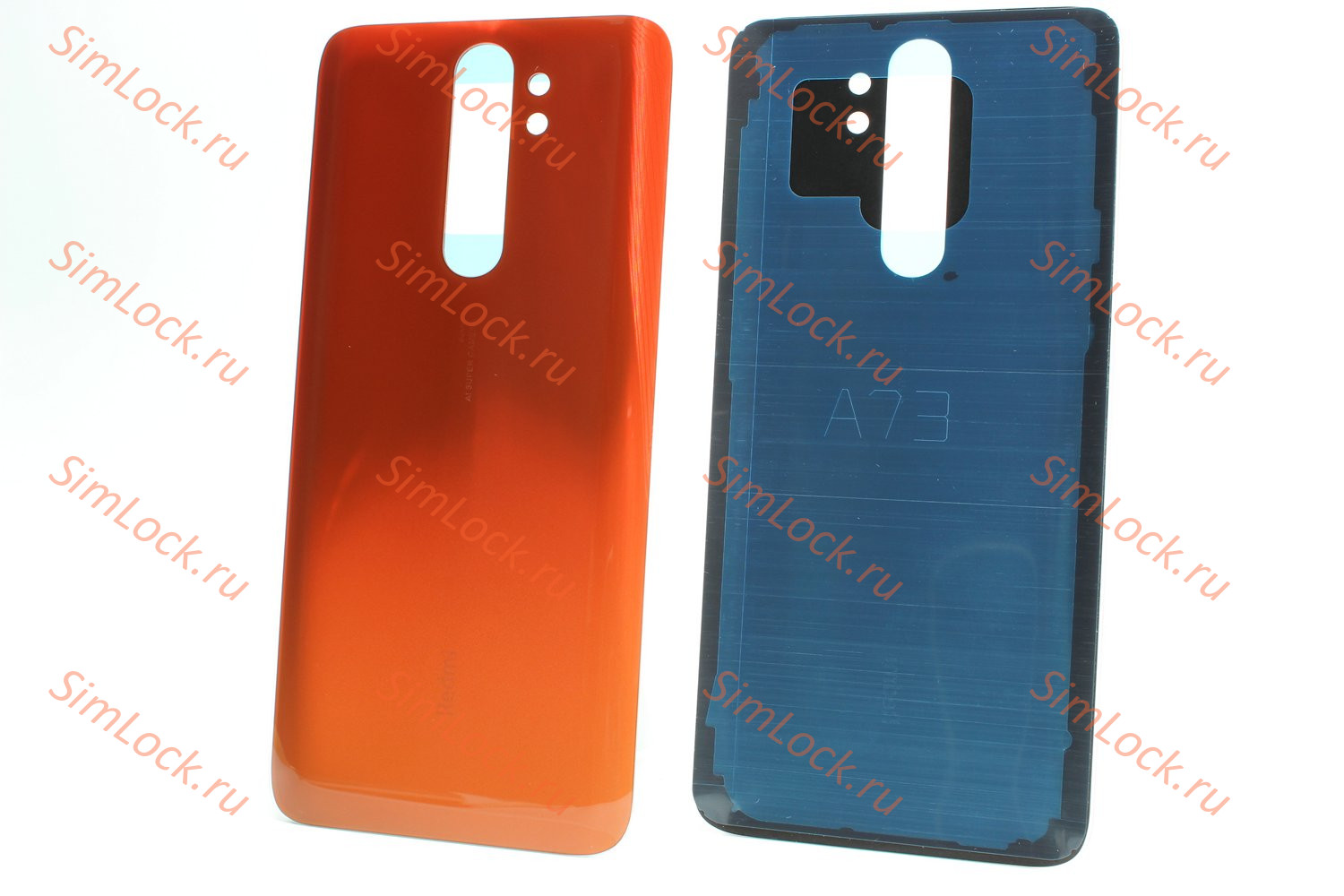 Задняя крышка Xiaomi Redmi Note 8 Pro, красный, К-2