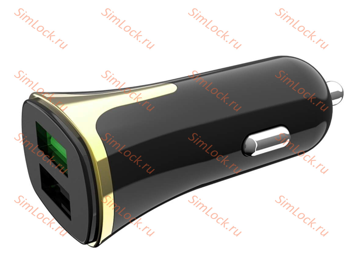 АЗУ Hoco Z31, 3A, 18W, двойной USB, QC2.0, QC3.0, SCP, AFC, черный