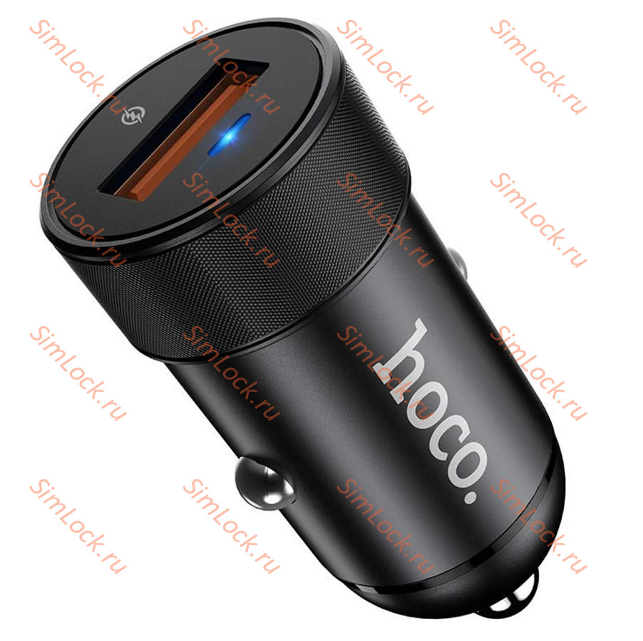 АЗУ Hoco Z32A, 4A, 18W, USB-A, QC2.0, QC3.0, SCP, AFC, черный