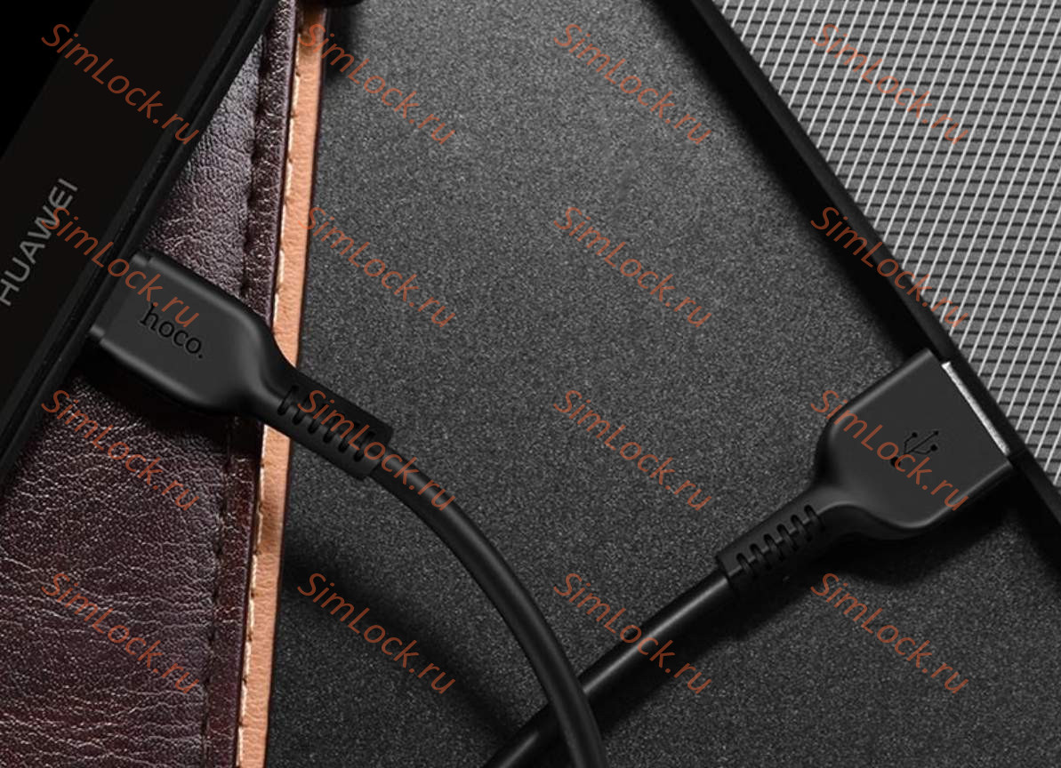 Кабель USB - Type-C HOCO X13, 3A, 100см, черный