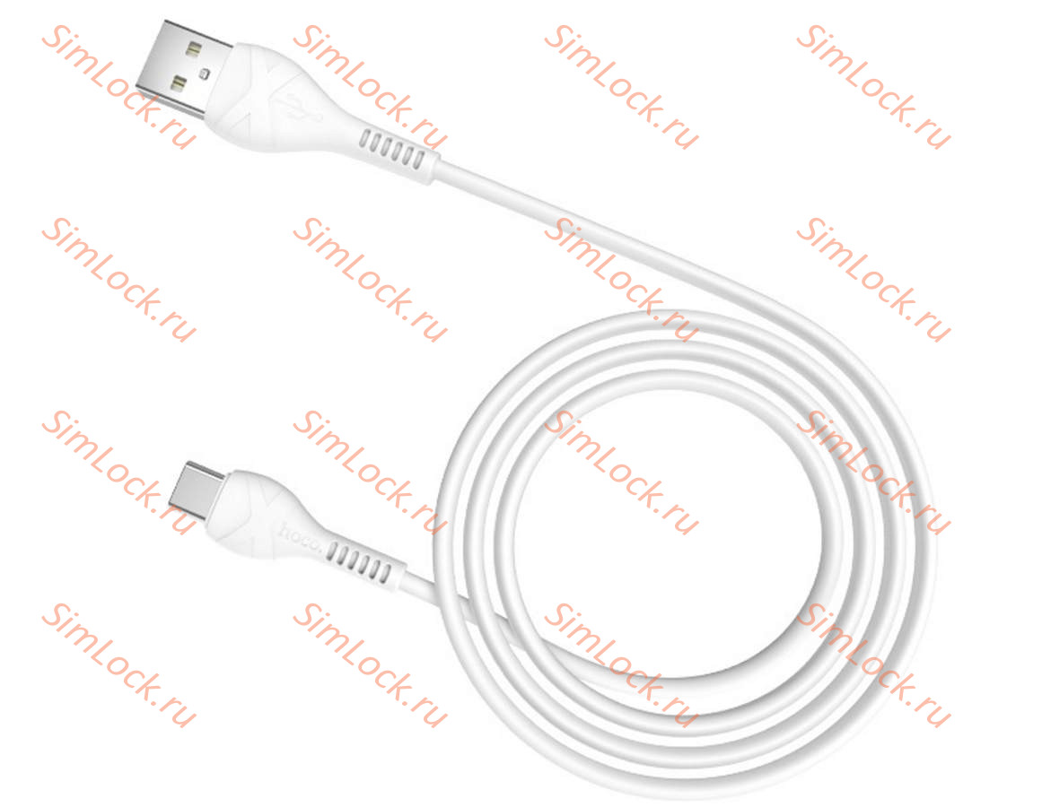 Кабель USB - Type-C HOCO X37, 3A, 100см, белый
