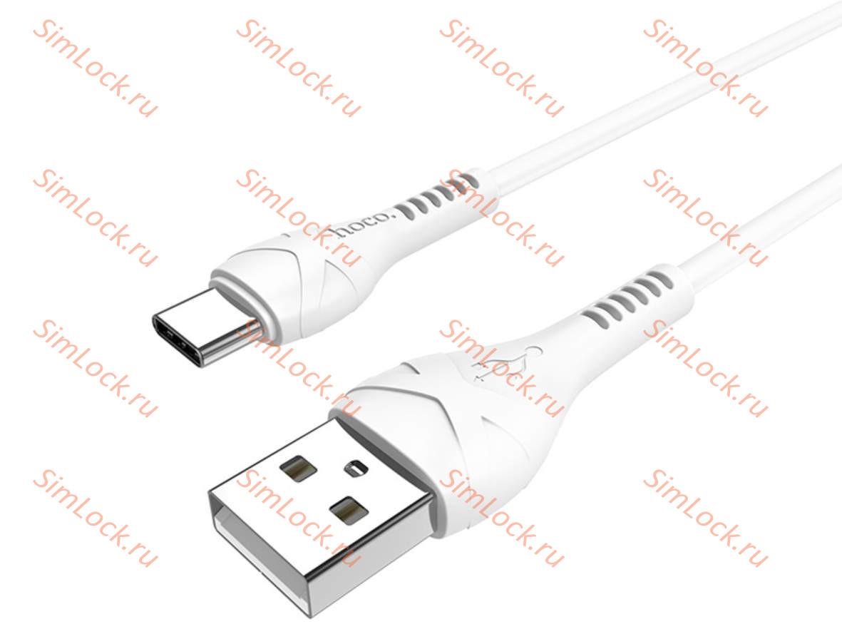 Кабель USB - Type-C HOCO X37, 3A, 100см, белый