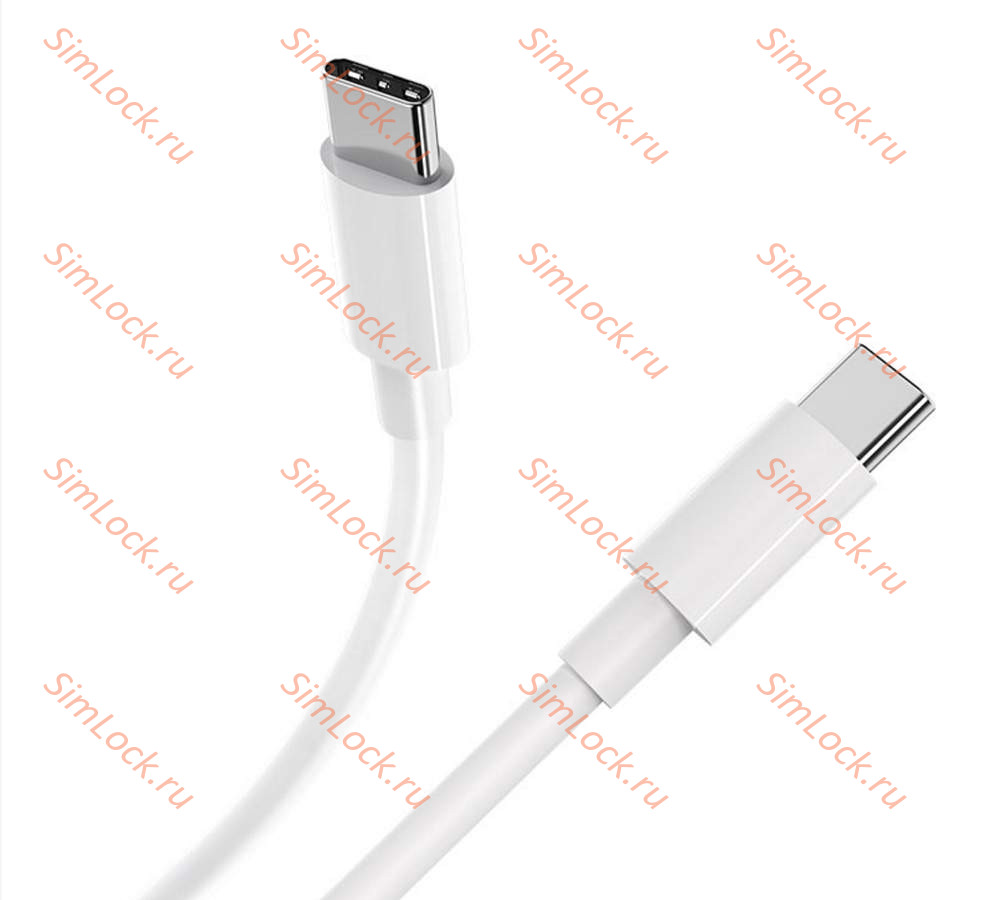 Кабель Type-C - Type-C HOCO X51, 5А, 100W, 200см, белый