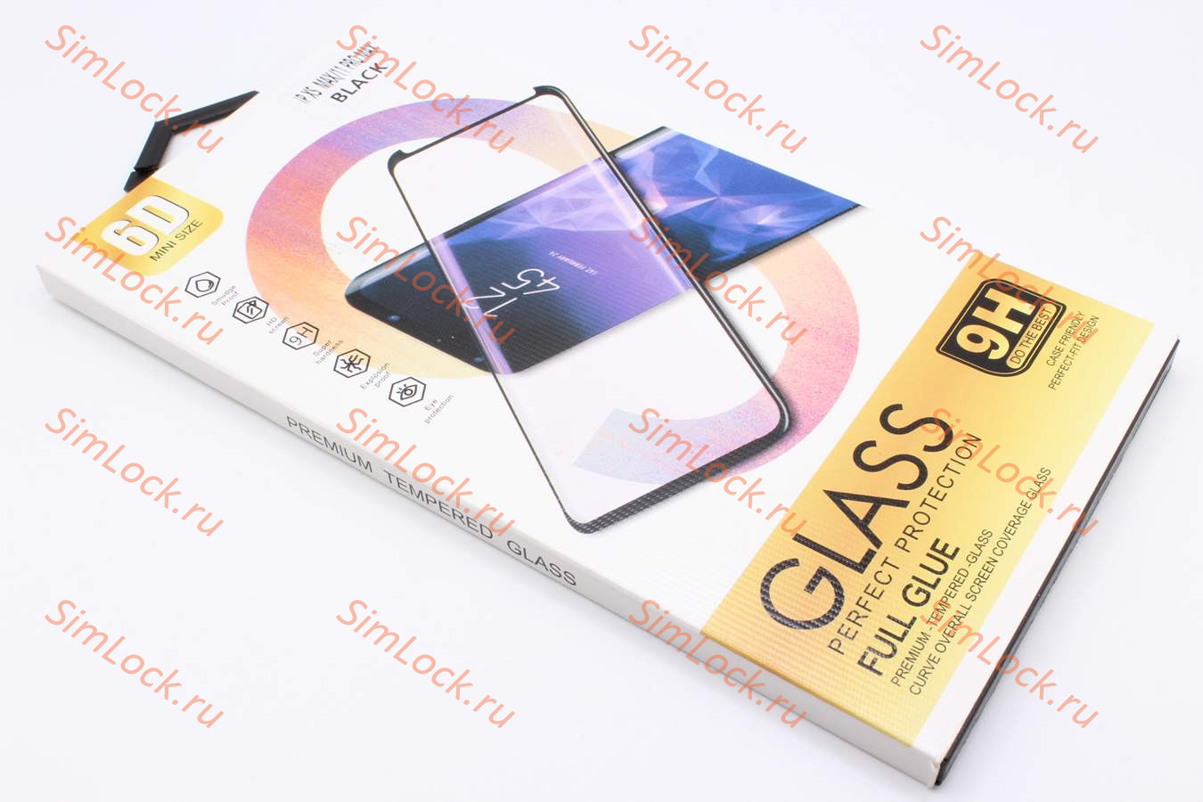 Защитное стекло iPhone 12 Pro Max, черное, Премиум