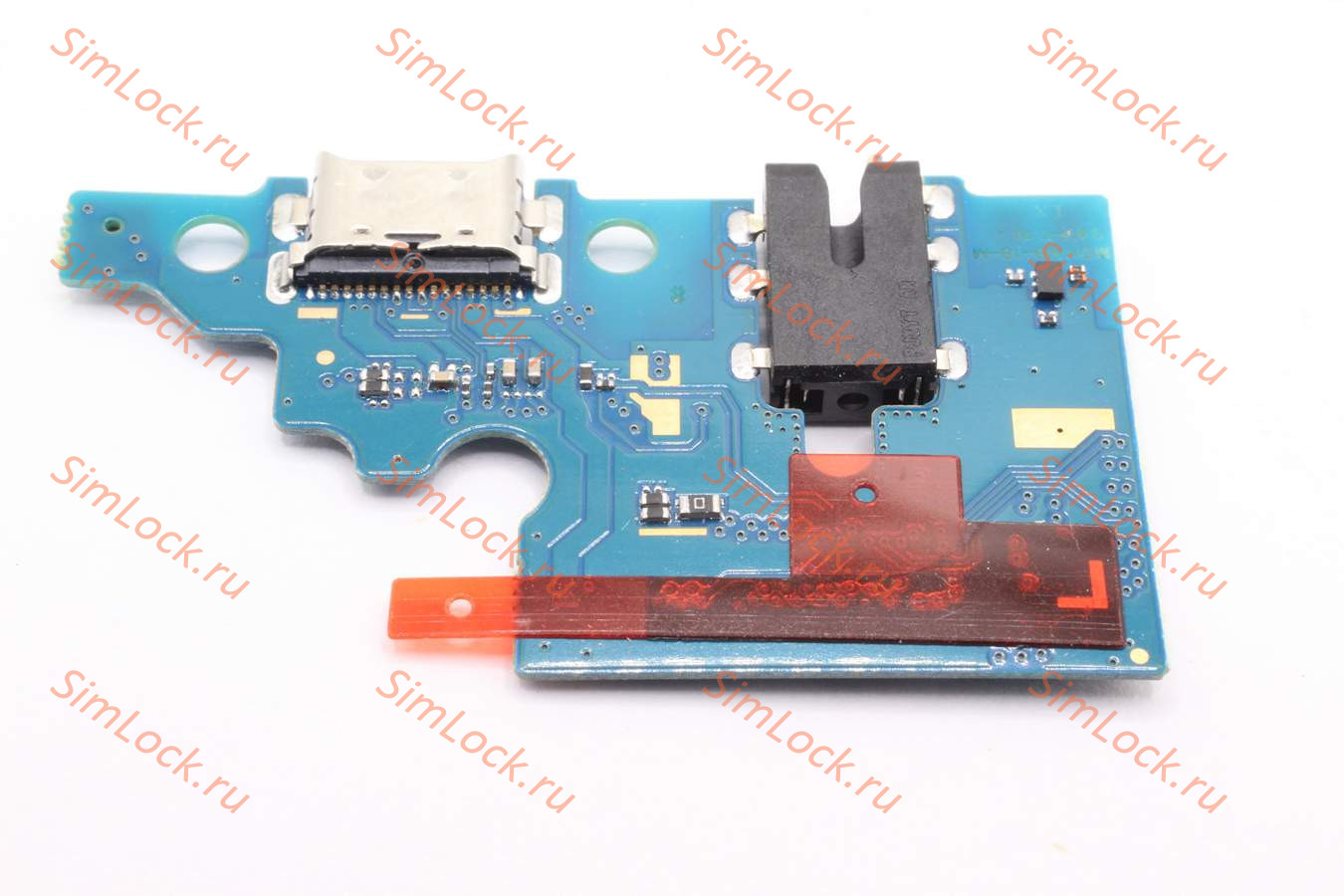 Нижняя плата (шлейф) Samsung A515F/DSN Galaxy A51 с разъемом зарядки, К-3