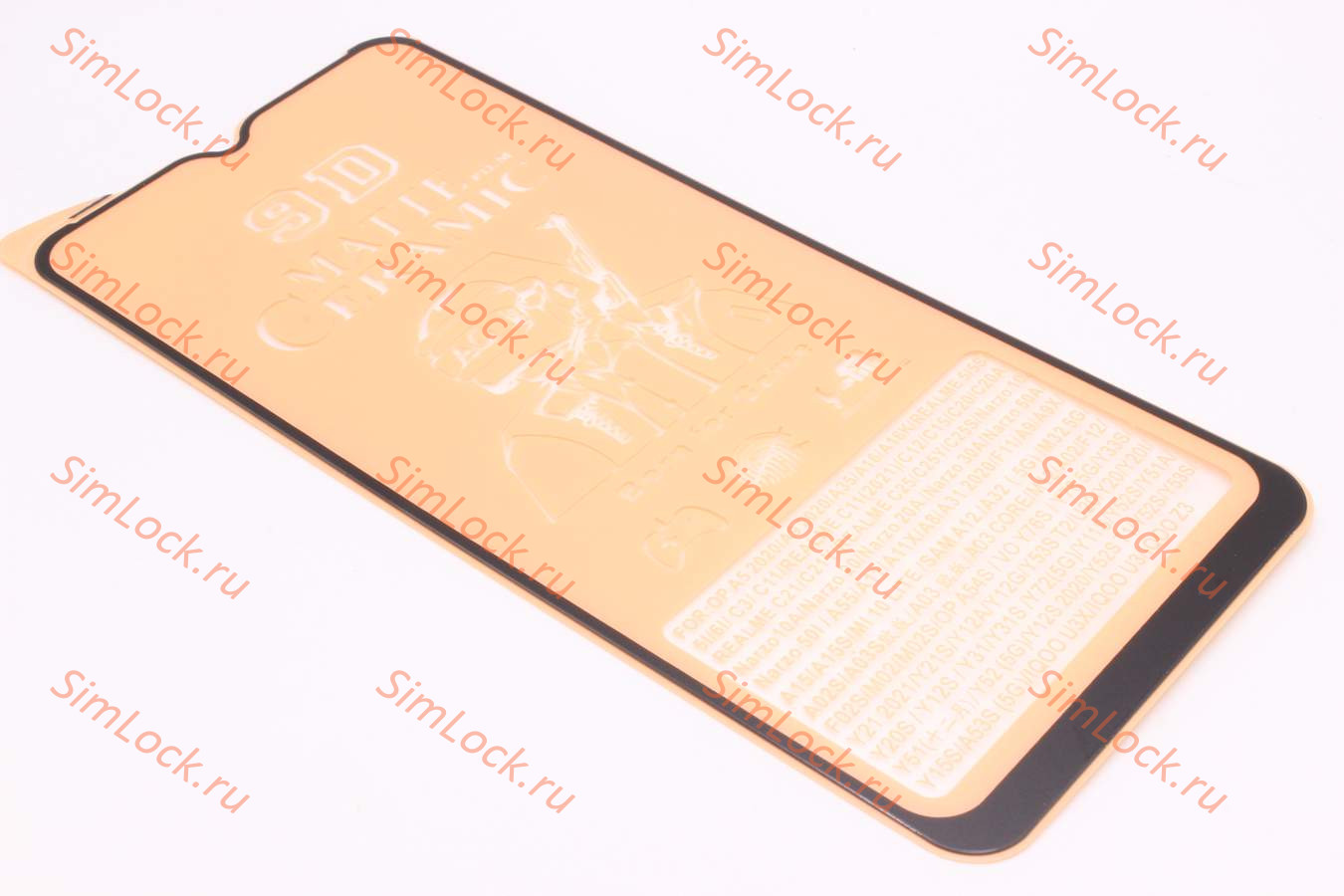 Защитная пленка Ceramic Samsung A125F Galaxy A12, A02, A03, A04, Realme C11, C30, C35, Tecno Spark 10 и др, матовая