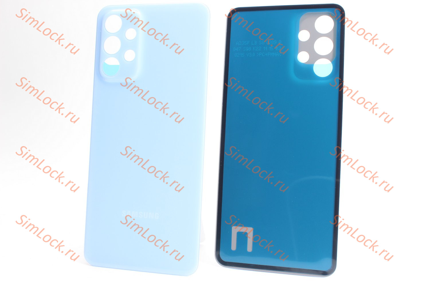 Задняя крышка Samsung A235F Galaxy A23, голубой, К-1