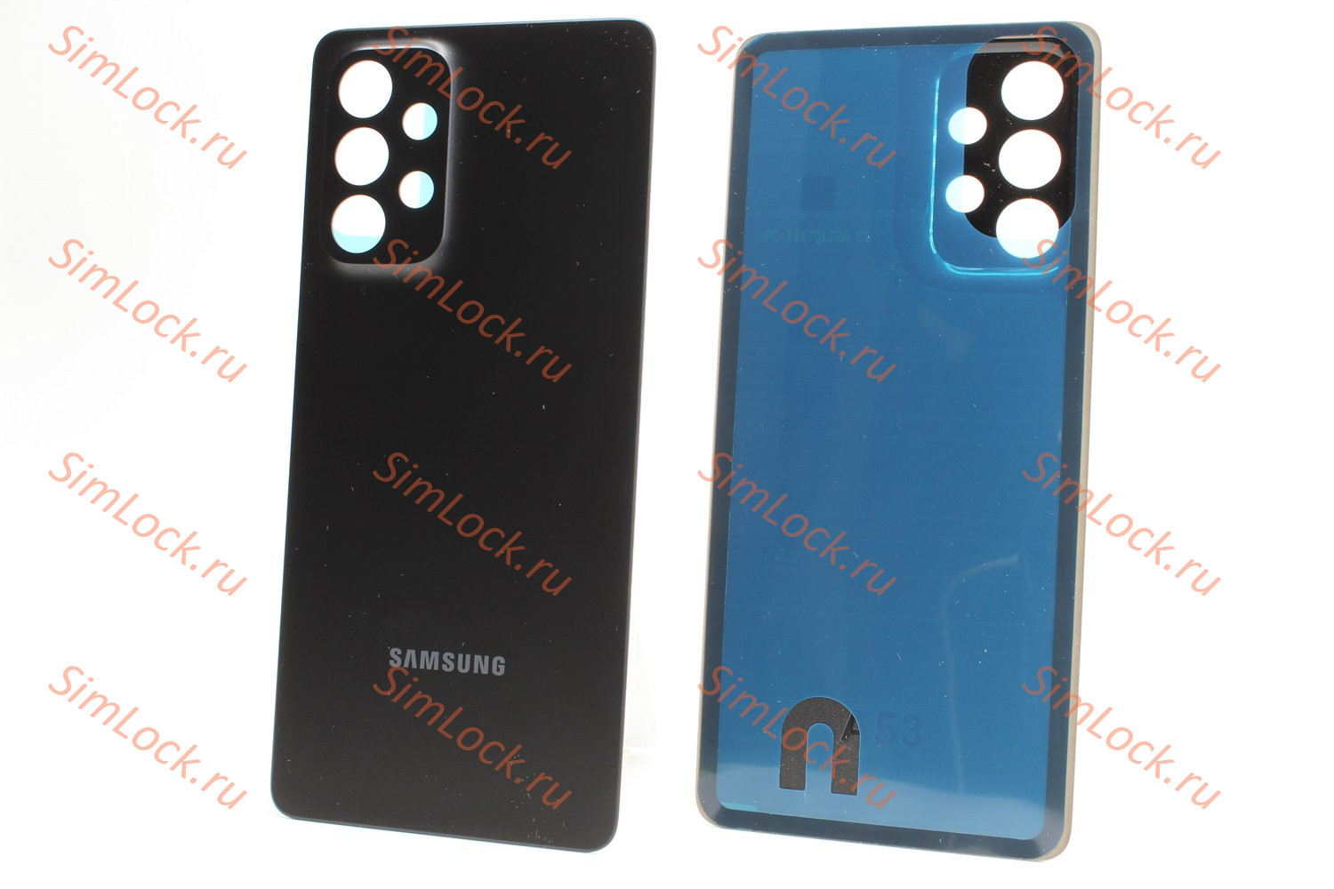Задняя крышка Samsung A536E Galaxy A53, черный, К-1