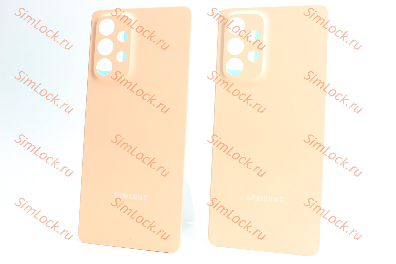 Задняя крышка Samsung A536E Galaxy A53, оранжевый, К-1