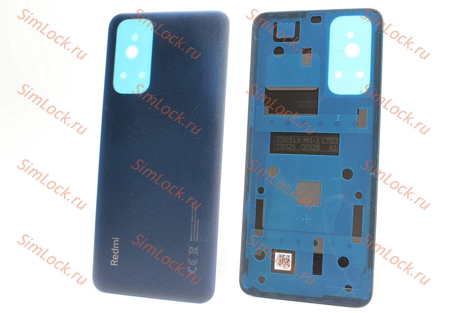 Задняя крышка Xiaomi Redmi Note 11 (2201117TY), синий, К-1