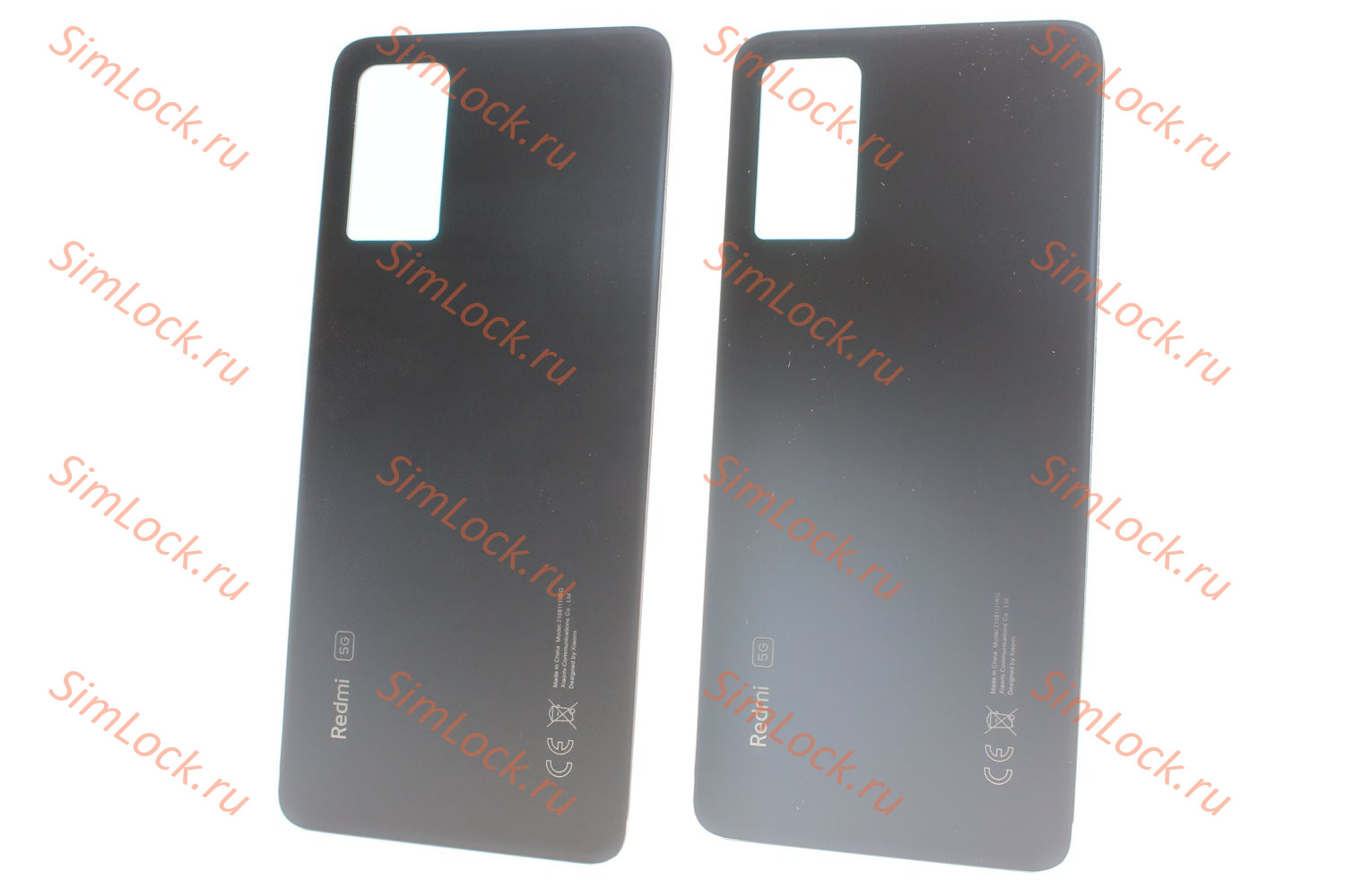 Задняя крышка Xiaomi Redmi Note 11 Pro 4G, 5G, серый графит, К-1