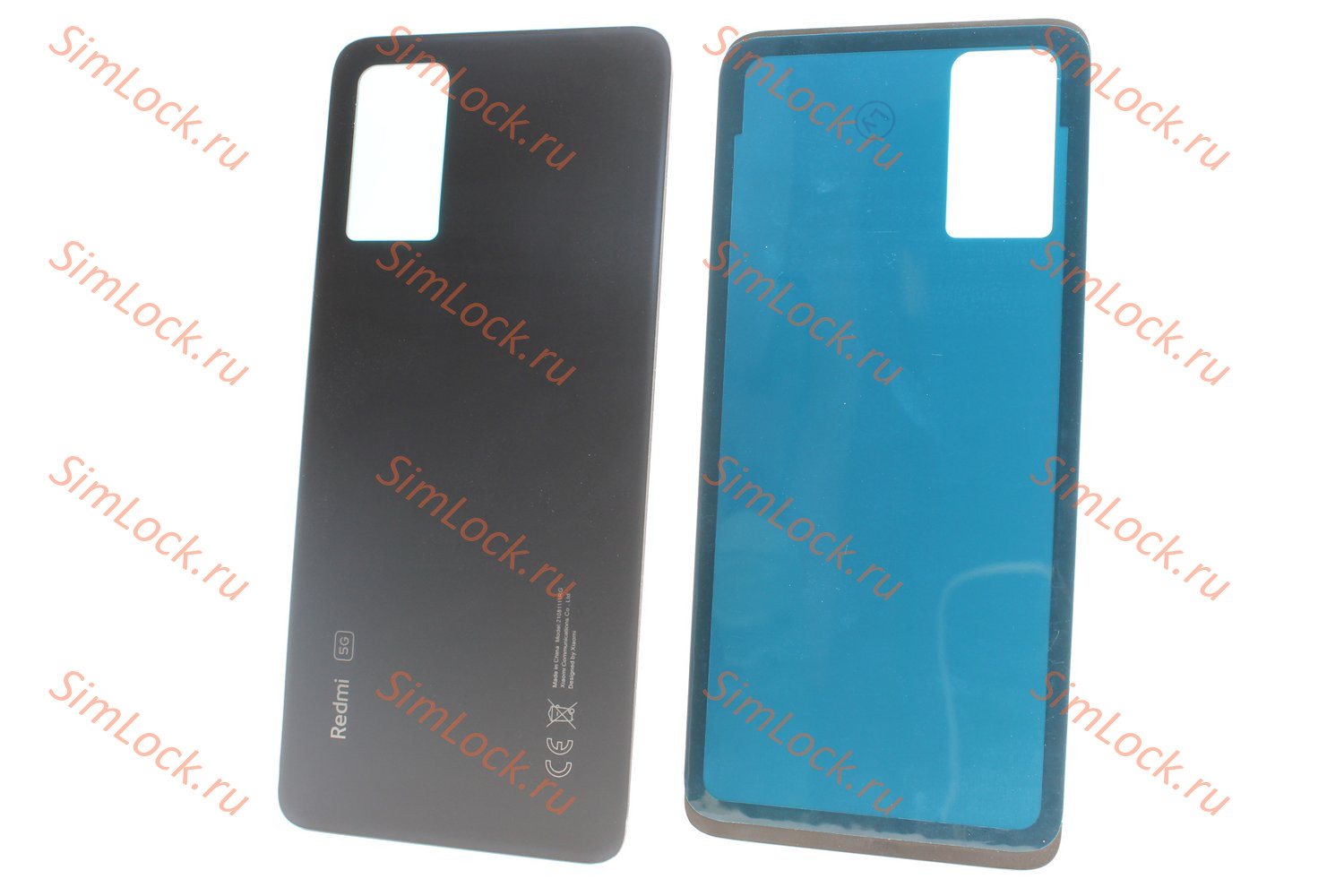 Задняя крышка Xiaomi Redmi Note 11 Pro 4G, 5G, серый графит, К-1