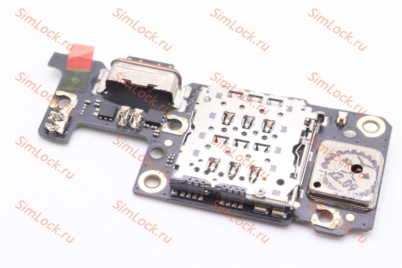 Нижняя плата (шлейф) Xiaomi Redmi Note 11 Pro+ Plus 5G с разъемом зарядки и считывателем SIM, К-1