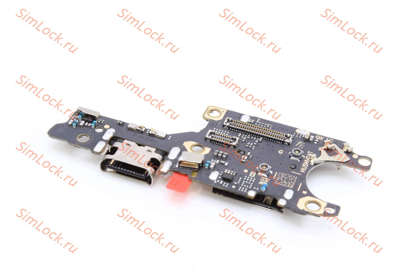 Нижняя плата (шлейф) Honor 50 (NTH-NX9) с разъемом зарядки и считывателем SIM, К-1