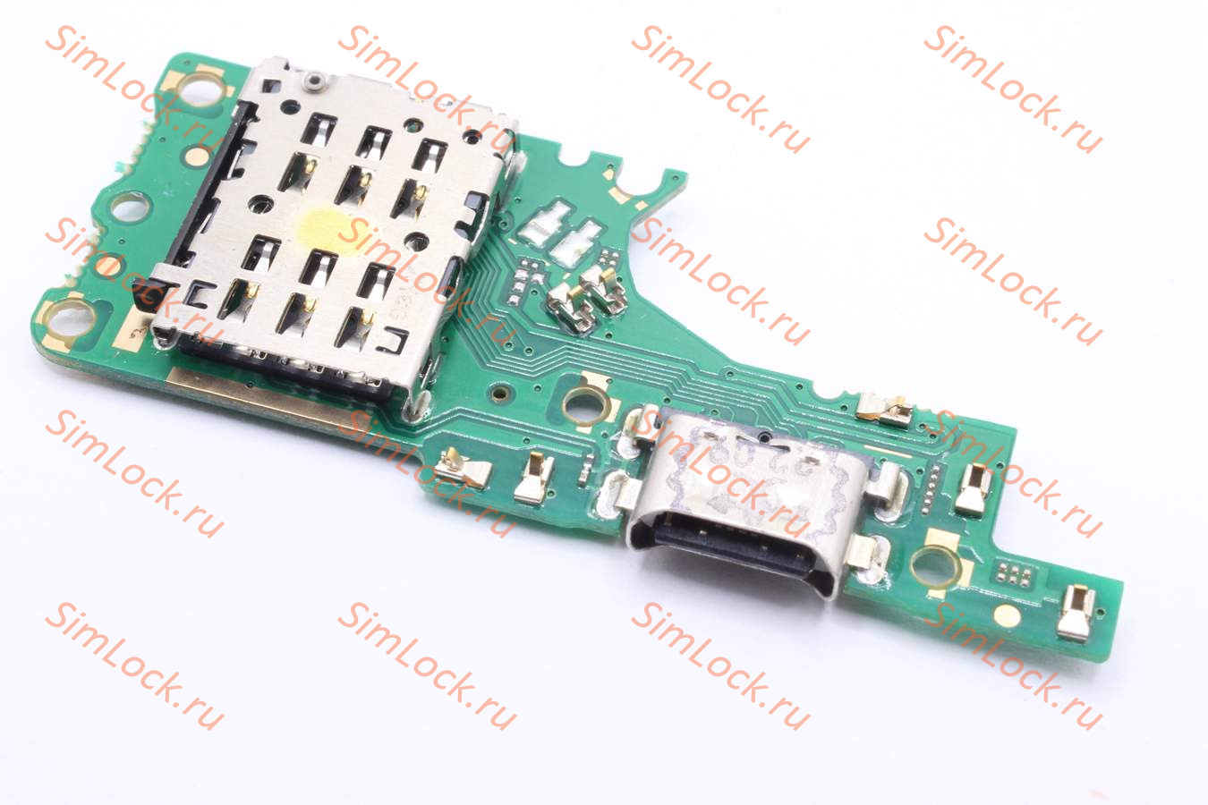 Нижняя плата (шлейф) Honor 50 Lite с разъемом зарядки, К-4