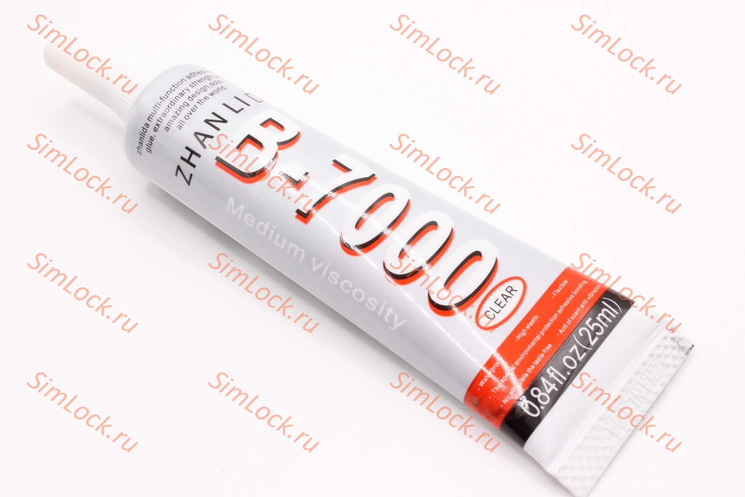 Клей для тачскринов B-7000, оригинал Zhanlida, прозрачный, 25 мл