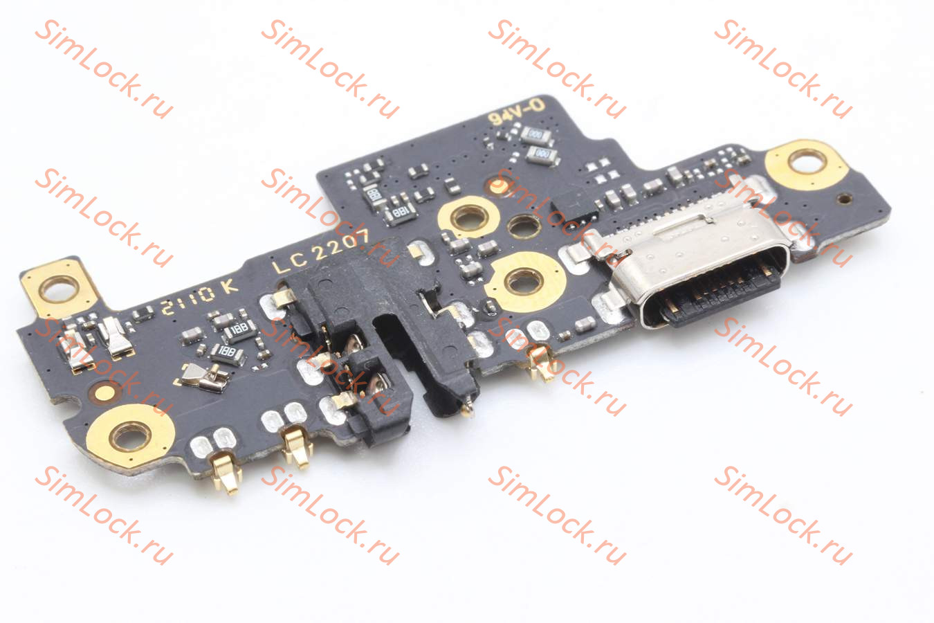 Нижняя плата (шлейф) Xiaomi Redmi Note 8 Pro с разъемом зарядки, К-3