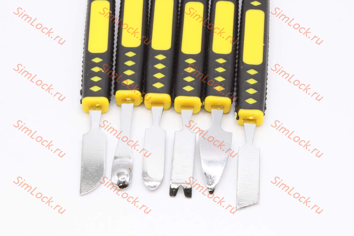 Набор из 6 жестких лопаток для вскрытия корпусов