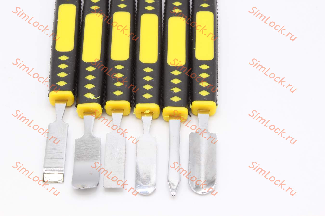 Набор из 6 жестких лопаток для вскрытия корпусов