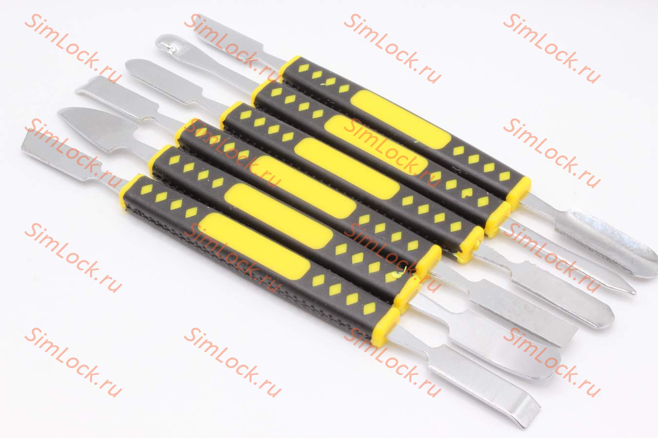 Набор из 6 жестких лопаток для вскрытия корпусов