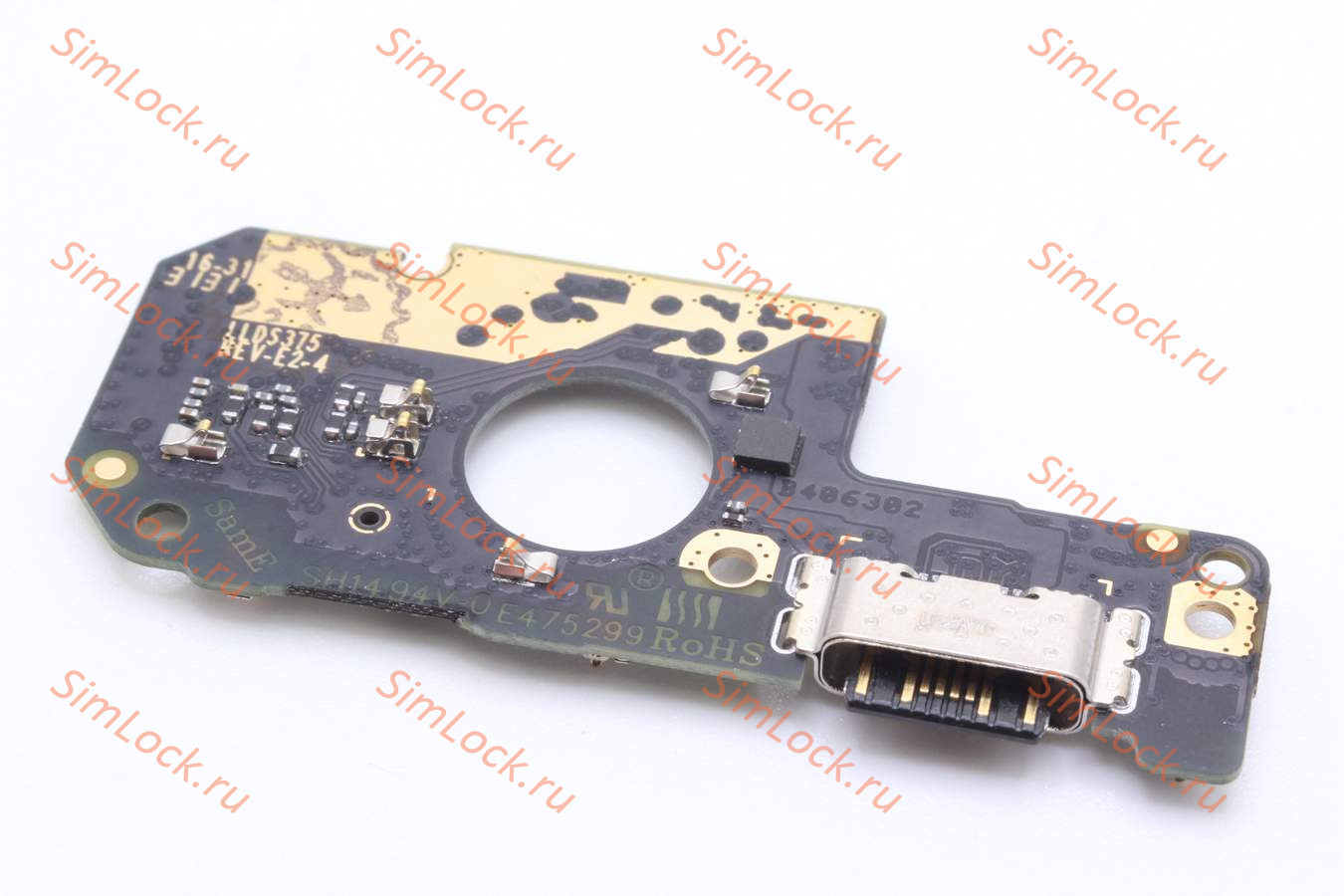 Нижняя плата (шлейф) Xiaomi Redmi Note 11, 11S, 12S, Poco M4 Pro 4G с разъемом зарядки (2201117TY 2201117SY 2303CRA44A 2201117PG), К-2