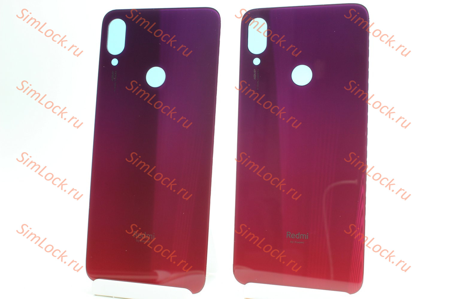 Задняя крышка Xiaomi Redmi Note 7, красный, К-2