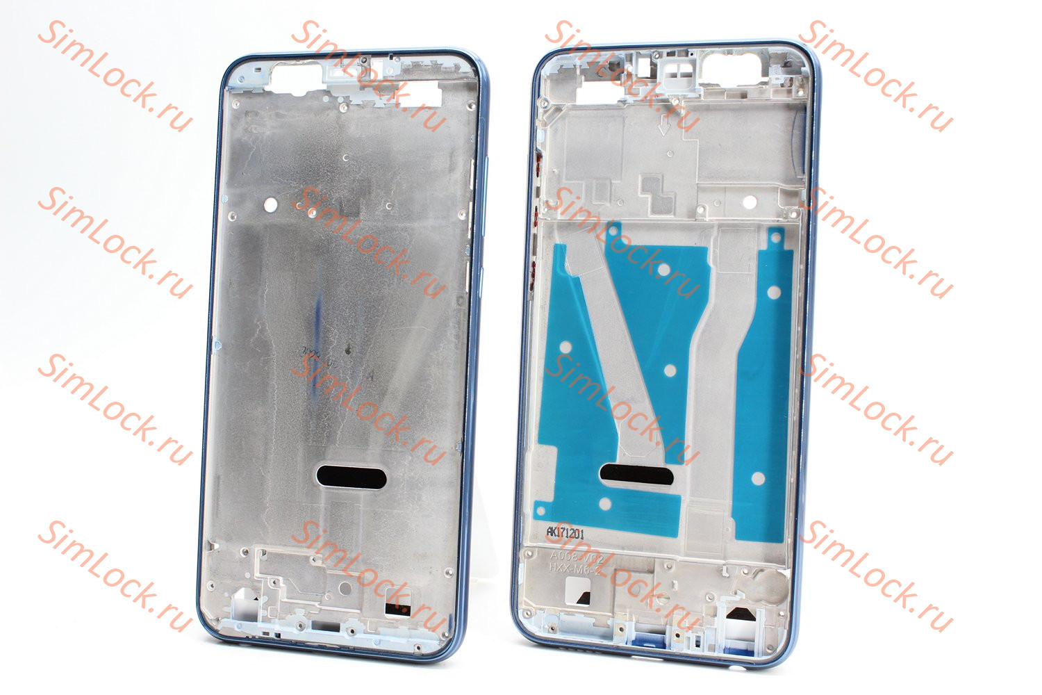 Рамка дисплея Honor 9 Lite (LLD-L31), синий, К-2