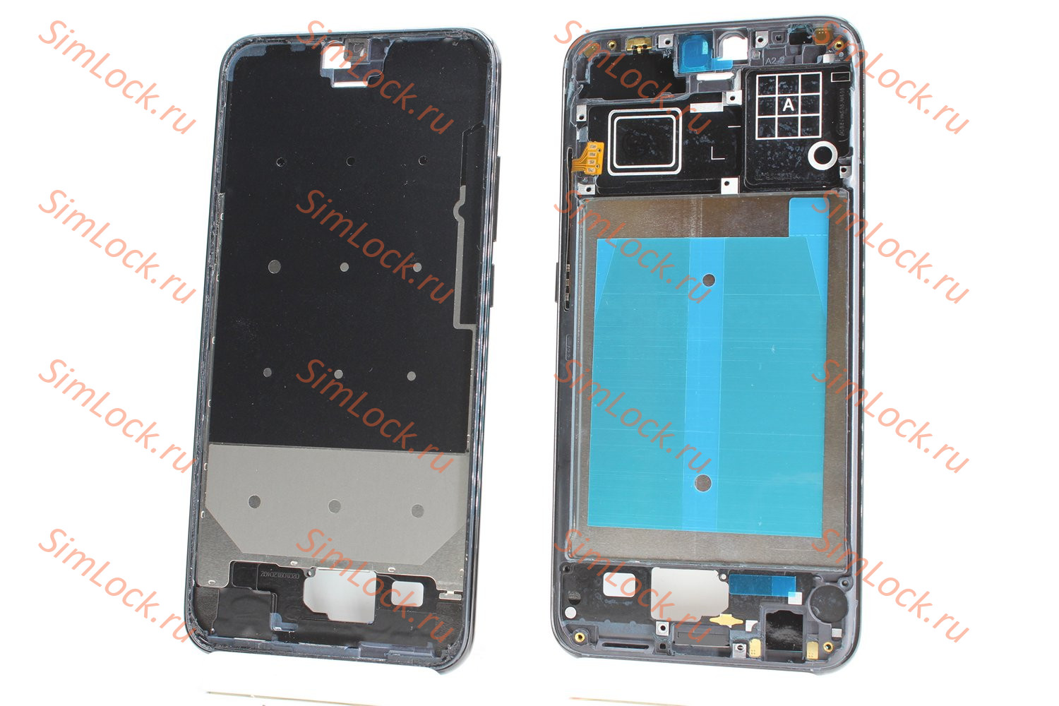 Рамка дисплея Honor 10 (COL-L29), черный, К-1