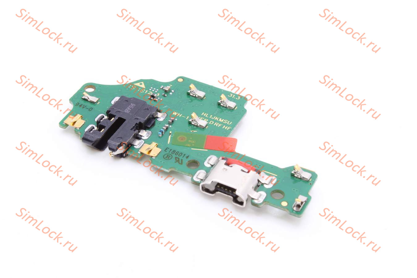 Нижняя плата (шлейф) Honor 8X, 9X Lite, Huawei Y9 (2019) с разъемом зарядки, К-2