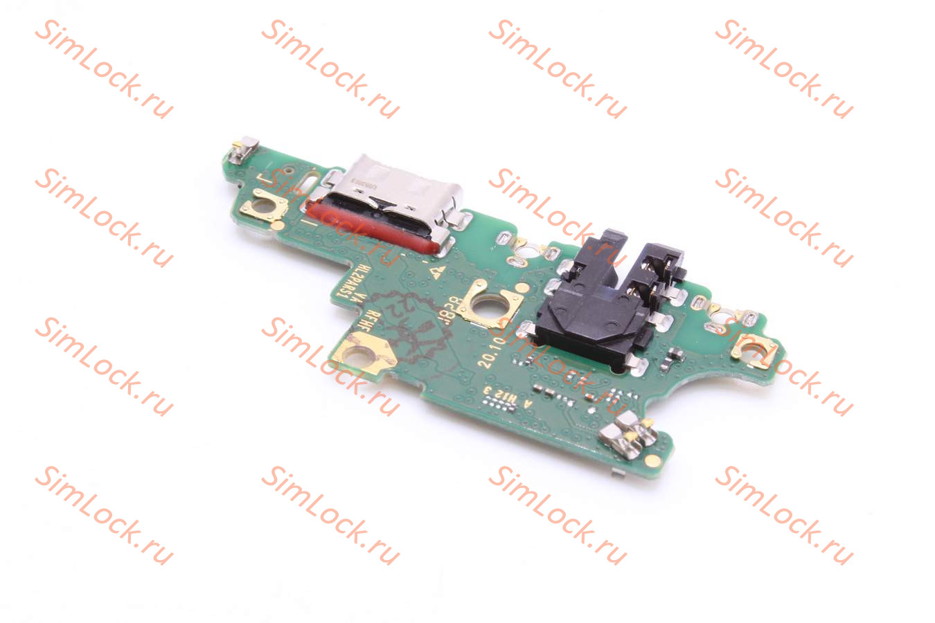 Нижняя плата (шлейф) Huawei Nova 3 (PAR-LX1) с разъемом зарядки, К-1