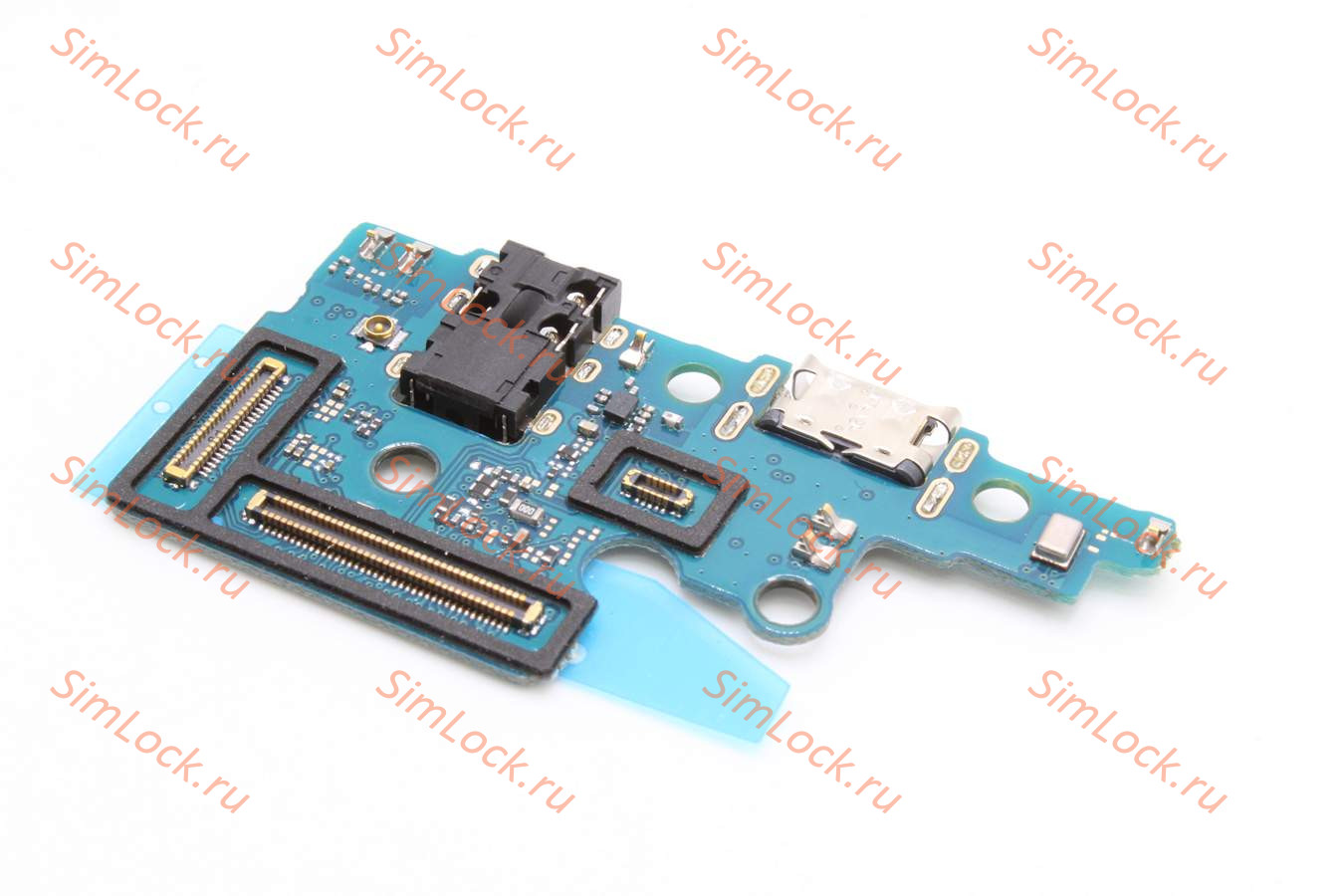 Нижняя плата (шлейф) Samsung A705F Galaxy A70 с разъемом зарядки, К-3