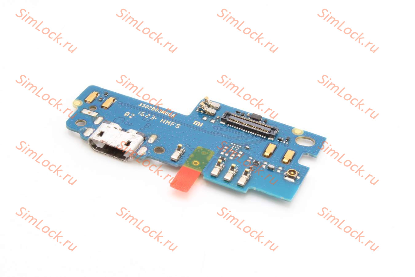 Нижняя плата (шлейф) Xiaomi Mi Max с разъемом зарядки, К-2