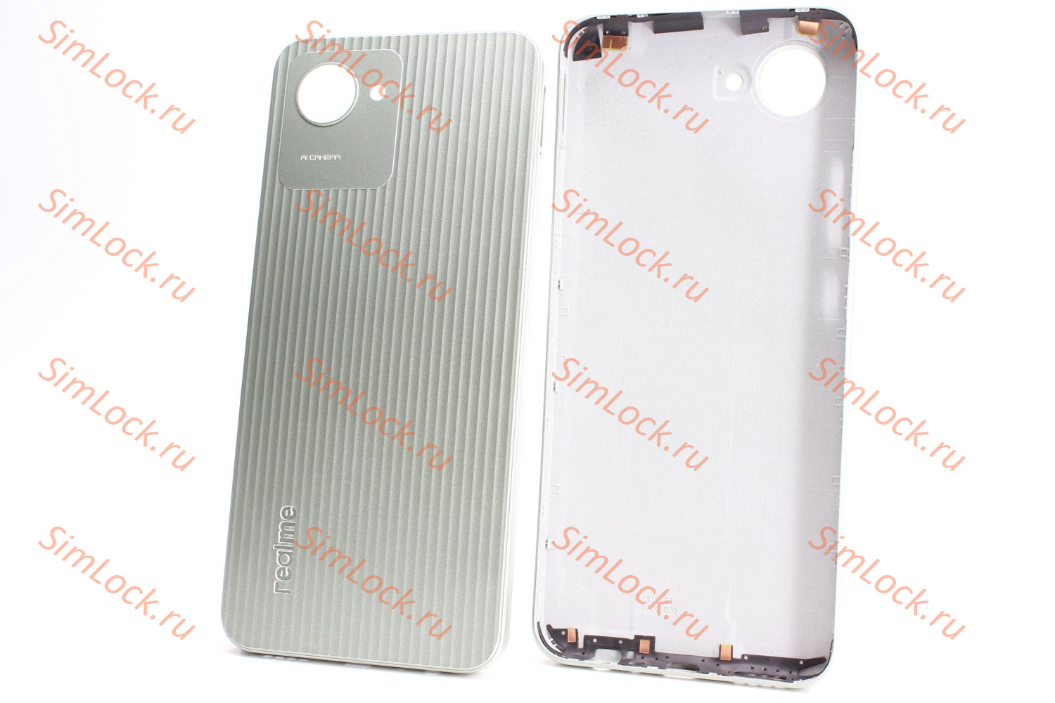 Задняя крышка Realme C30 (RMX3581), зеленый, К-1