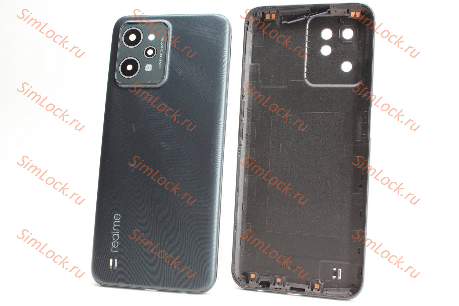 Задняя крышка Realme C31 (RMX3501) со стеклом камеры, темно-зеленый, К-1