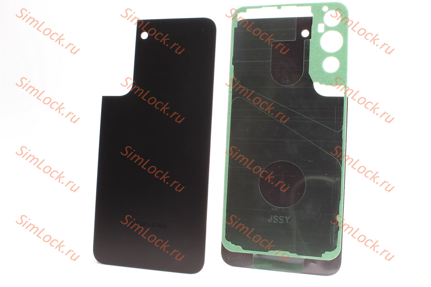 Задняя крышка Samsung S906B Galaxy S22+ Plus, черный, К-2