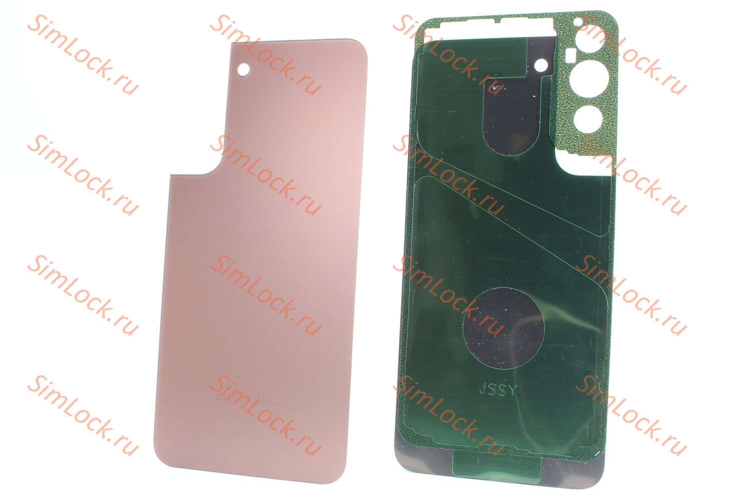 Задняя крышка Samsung S906B Galaxy S22+ Plus, розовое золото, К-2